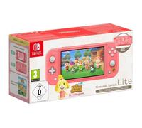 Nintendo Switch Lite Animal Crossing: New Horizons Isabelle Aloha Edition console de jeux portables 14 cm (5.5") 32 Go Écran tactile Wifi Corail