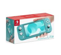 Console portable Nintendo Switch Lite Turquoise 32 Go - Version japonaise (adaptateur de prise inclus)