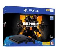 Pack Sony Console PS4 Slim 1 To Noir + Call of Duty Black Ops 4