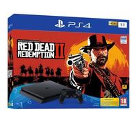 Sony PS4 SLIM châssis E 1 To Noir + Red Dead Redemption 2 – Édition Standard