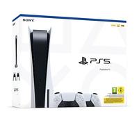 Console PS5 Edition Standard Châssis C + 2ème Manette sans fil DualSense Blanc
