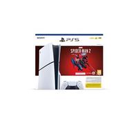 Console PS5 Slim Edition Standard Blanc et Noir + Marvel's Spider-Man 2