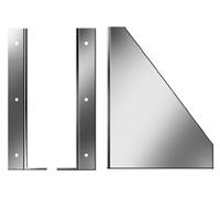 Console réglable 50 - 100 mm - double paroi - Schräder Future DW 140 mm