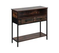 Relaxdays Console 2 tiroirs