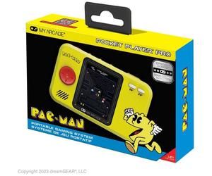 Console rétro - Atari - Pocket Player PRO Pac-Man - Ecran 7cm Haute Résolution - Jeu d'arcade