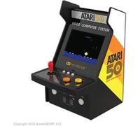 Console rétrogaming Just For Games Micro Player PRO Atari 50th Anniversary 100 jeux en 1 Noir et Orange Noir et Orange G