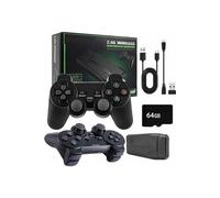 Console rétrogaming SZSMART M8 64GB retro 20000 jeux + 2 tapis de jeu - noir
