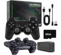 Console rétrogaming SZSMART M8 64GB retro 20000 jeux + 2 tapis de jeu - noir G