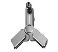 Console Screen Swivel Mount, Screen Hinge Bracket, 4-Direction Adjustable Rotation, Sturdy and Easy to Install, Navigation Accessory for Men, Women, Automobile, Vehicle, Car