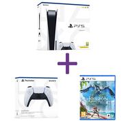 Console Sony Playstation 5 Edition Standard + 2ème Manette Dualsense + Horizon Forbidden West Ps5