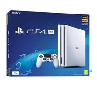 Sony, PlayStation 4 Pro 1 To, Console PS4 Pro 1 To + 1 Manette Sans Fil DUALSHOCK 4 V2, Châssis G, Couleur : Blanche Glacier