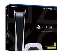 Console Sony PS5 Digital Edition Playstation 5 - 825GB - Sony - Blanc - Console salon