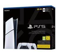 Console Sony PS5 Slim Edition Digitale + 2ème manette DualSense Blanc Blanc G