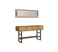 Console style industriel TARA Noir