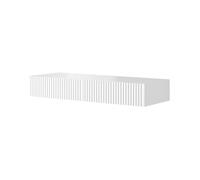 Console suspendue avec tiroirs Nicole - Buffet flottant moderne | Blanc mat | 100 x 15 x 41 cm