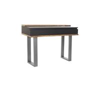 Console Table en bois de manguier coloris marron/noir - Longueur 115 x Profondeur 40 x Hauteur 80 cm --