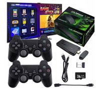Console TV HDMI rétro, 2 manettes de jeu, 20 000 jeux, émulateur PS1, 64 Go