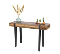 Console 120x40x76 Cm En Bois Et Métal - Vanoise Multicolore