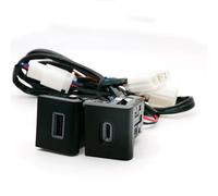 Console USB Socket AUX Centre De Port USB De Voiture Compatible Avec VW Pour Polo 2011-2013 Adaptateur D'entrée Voiture Prise Audio U-Disk Prise Flash Câble Adaptateur D'interface