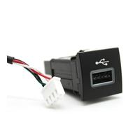 Console USB Socket AUX Centre Port USB Voiture Compatible Avec VW Pour Golf 6 Pour Jetta Pour MK5 Adaptateur D'entrée Voiture Câble D'interface Prise Flash Audio U-disk