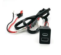 Console USB Socket AUX Console Centrale À Port USB Compatible Avec Toyota Pour Auris Pour Innova Chargeur Rapide QC3.0, Adaptateur Pour Type-c Prise De Charge