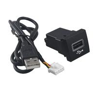 Console USB Socket AUX Console Centrale Port USB Compatible Avec VW Pour Golf 6 2006-2012 Adaptateur Voiture Audio Disque U Prise Flash Câble D'interface
