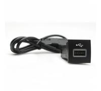 Console USB Socket AUX Console Centrale Port USB Compatible Avec VW Pour Golf 6 Pour Jetta Pour MK5 Adaptateur D'entrée Voiture Audio U-disk Flash Socket Interface Câble Musique