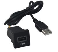 Console USB Socket AUX Prise USB Pour Console Compatible Avec VW Pour Golf 6 Pour Jetta Pour MK5 Adaptateur D'entrée Voiture Audio Disque U Flash Interface Musique