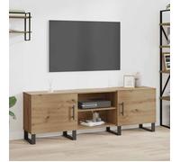 vidaXL Meuble TV Console Chêne artisanal 150×30×50 cm Bois d'ingénierie