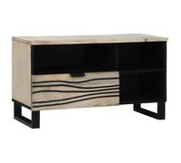 Console Vidaxl Unites TV avec tiroir Blanc 80 x 33 x 46 cm Bois d'ingénierie