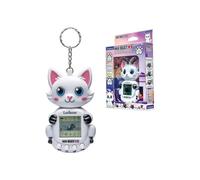 Console virtuelle chat sur porte-clés Lexibook My Best-E 2 Cats LCD 1900+ animations jeux 2 niveaux
