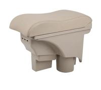 Console Voiture Accoudoir Boîtier D'accoudoir De Voiture Avec Interface USB Dédiée Pour VW Pour Golf 6 5 Mk6 MK5 Pour Jetta 2007-2012(B Real Cowhide 3USB4)