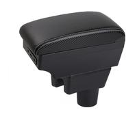 Console Voiture Accoudoir Pour Mitsubishi Pour Mirage Pour Space Pour Star Pour Attrage Pour Atrez Boîte D'accoudoir Rangement Renfort Rehaussement Détails Pièce Rechange(D-Black white line)