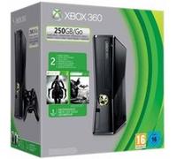 Console Xbox 360 250 Go Microsoft + Batman Arkham City + Darksiders 2 Noir mat G
