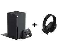 Console Xbox Series X 1To Noir + Casque Gaming TURTLE BEACH Recon 200 Gen 2