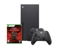 Console Xbox Series X avec manetter sans fil - 1TB - Noir - Édition Lecteur Disque - Version EU + Manette Xbox sans fil noir & Jeu Assassin's Creed Shadow offerts
