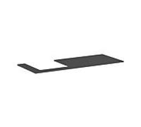 Console Xilesa E 54272760 hansgrohe , découpe à gauche, gris ardoise mat