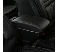 Consoles D'Accoudoir Compatible Avec Citroen Berlingo 2010 2011 2012 2013 2014 2015-2020, BoîTe De Rangement De La Console Centrale Avec Porte-Gobelet Et Cendrier Noir/Double Couche/Chargement Usb