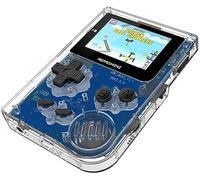 Consoles de jeux portables, mini console de jeux de poche classique GBA transparente 32 bits rétro d'enfance avec 40 jeux GBA uniques et prise en charge du téléchargement de la carte TF ( Size : White