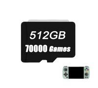 Consoles de jeux vidéo, capacité de stockage de 512G, compatibilité avec plusieurs consoles de jeux, 512G 70000 jeux