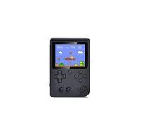 Consoles de jeux vidéo portable noir 400 en 1 rétro 3 pouces 8 bit cadeau pour enfants