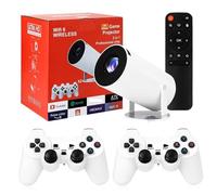 Consoles de Jeux vidéo rétro hy300 Mini projecteur Intelligent Portable Projecteur Domestique Système Android11 1080P 64 Go Jeux pour Cadeaux
