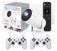 Consoles de Jeux vidéo rétro M300 Max Mini projecteur Intelligent Portable Projecteur Domestique Système Android11 1080P 64 Go Jeux pour Cadeaux