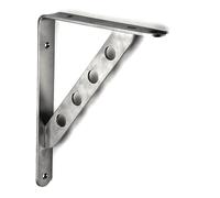 GRIMME 05073019.19 Console de placard à biscuit effet acier inoxydable avec 4 trous
