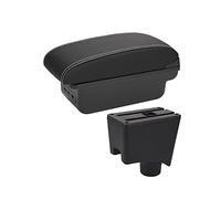 Consoles Main Repose-Bras Voiture Stockage D'accessoires Et Main Courante De Pièce Modifiée Pour R &&Enault Pour Voiture Sandero(Black white 3USB)