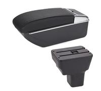 Consoles Main Repose-Bras Voiture Stockage De Modification De Réservoir Automatique Pour Coups De Pied 2016 2017 2018 2019 2020 2021 2022(D2 black line No USB)