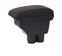 Consoles Main Repose-Bras Voiture Stockage De Modification De Réservoir D'automobile Pour Suzuki Pour Jimny(Red line with usb)