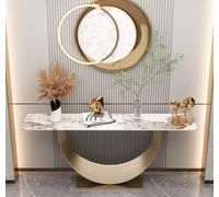 Consoles Salon Table d'appoint Design moderne Meubles Bois Or Nouveau