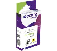 Consommable étiqueteuse WECARE - standard - Noir/Jaune - pour DYMO 45018