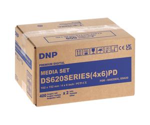 Consommable thermique DNP pour DS620 Media Set DS620SERIES (4x6) PD - 10x15cm - 800 tirages (spécial événementiel)